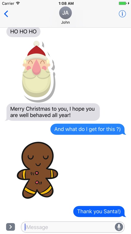 Christmas New Year Stickers