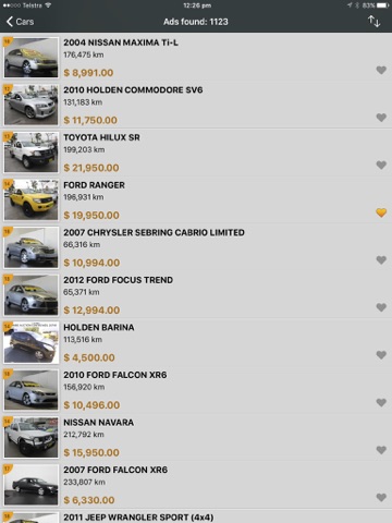 AutoWiz car classifieds screenshot 2