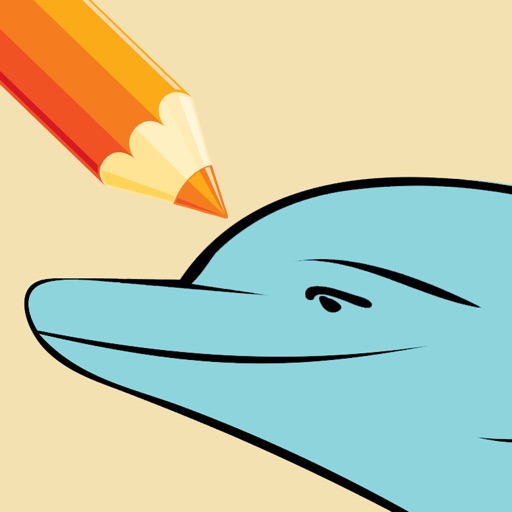 Sea Animal Games And Coloring Book Version Icon