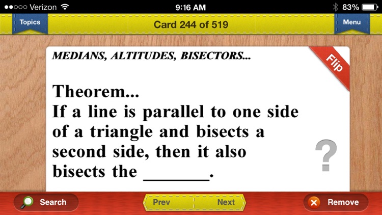 ACT Math Prep Flashcards Exambusters screenshot-3