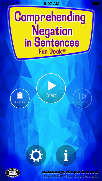How to cancel & delete Comprehending Negation in Sentences Super Fun Deck from iphone & ipad 1