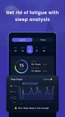 Game screenshot MooNite:Sleep Tracker &Record apk