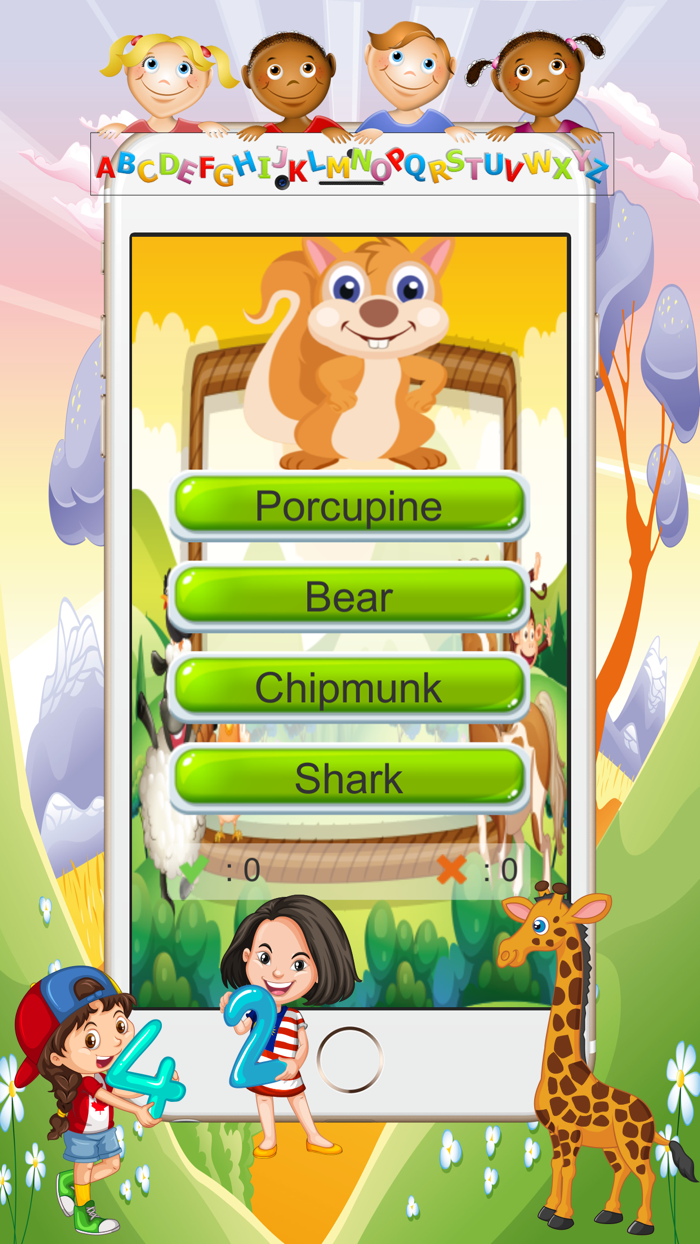 Games alphabet learnign for babies and preschool