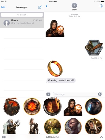 The Lord of the Rings LCG Stickers screenshot 2