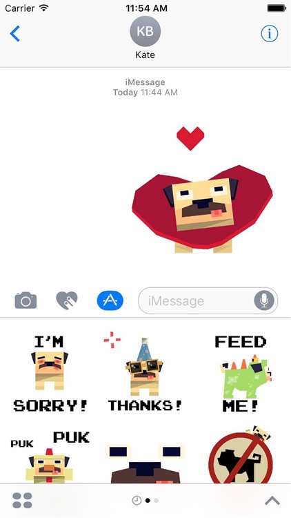 Party Pugs Sticker Pack
