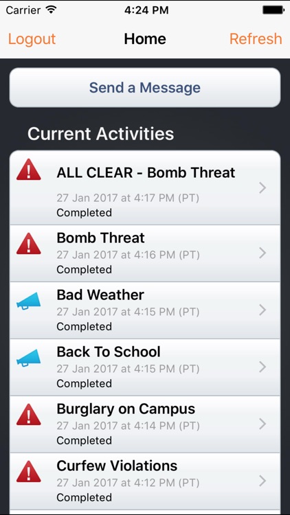 Blackboard Connect for iPhone