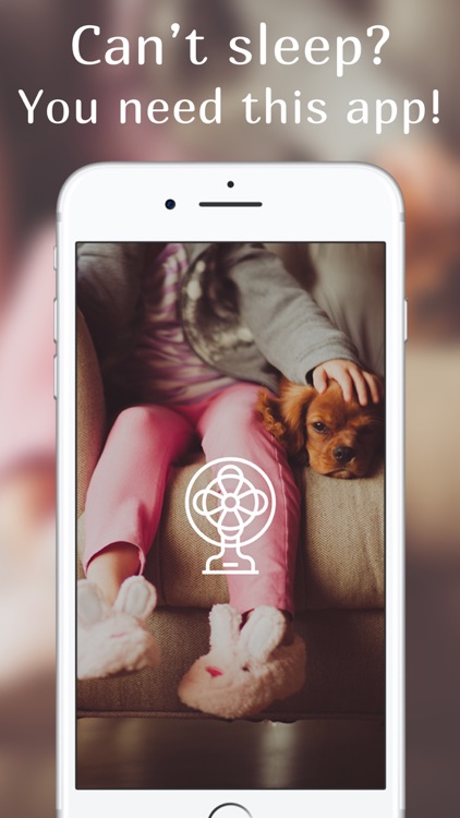 Sleepfan Box fan app Night time sounds White noise screenshot-3