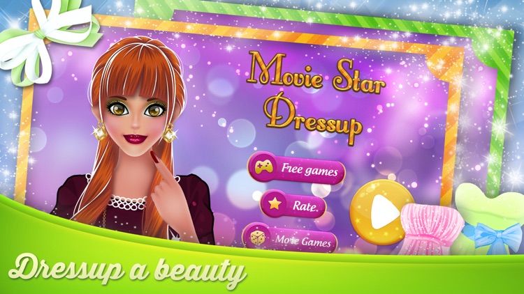 Movie Star Dressup: Celebrities beauty salon