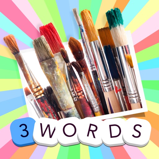 3 Words: Colorful – find three secret words in one crazy colorful picture Icon