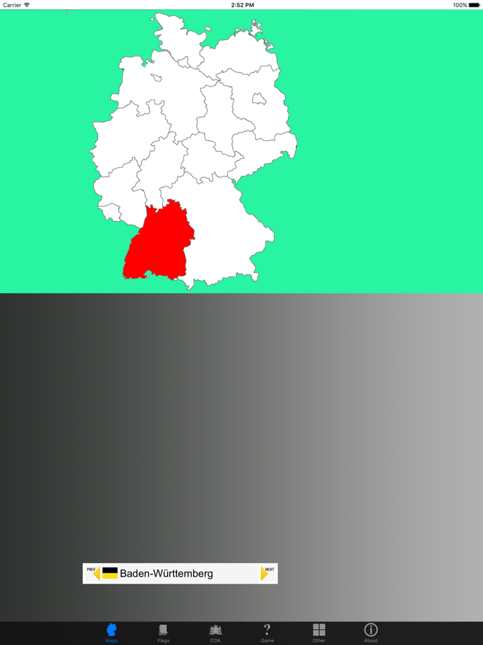 Germany State Flags and Maps