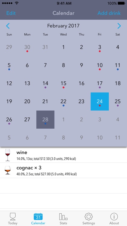 DrinkControl – Track Drinks & Alcohol Expenses