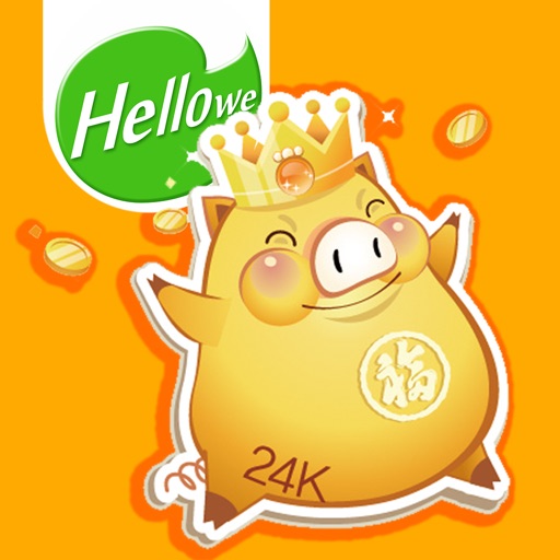 Hellowe Stickers: Piggy Kim icon