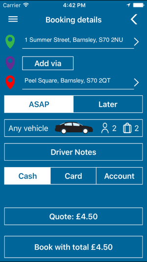 BlueLine Taxis Barnsley Ltd(圖3)-速報App