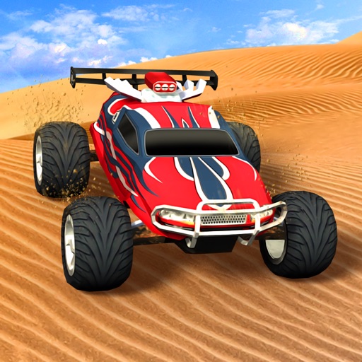 ATV 3D Action Car Desert Traffic Racer Racing Game iOS App