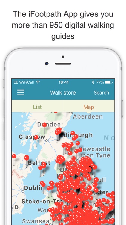 iFootpath - Digital Walking Guides screenshot-0