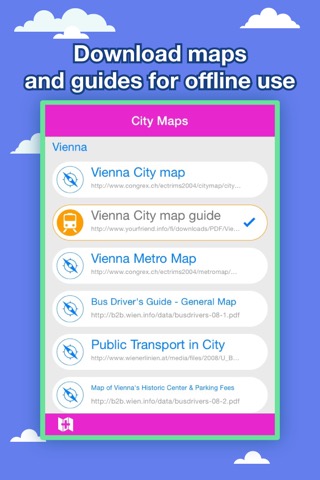 Vienna シティマップス - ニューヨークを VIE を MRT, Bus, Guidesのおすすめ画像1