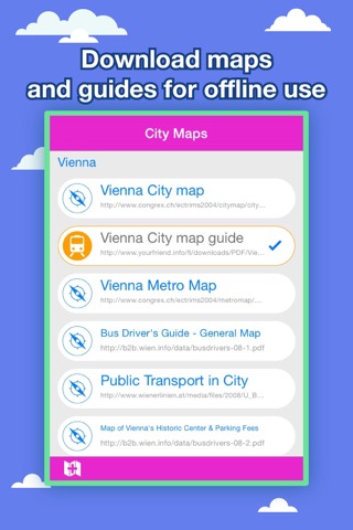 Vienna シティマップスのおすすめ画像1
