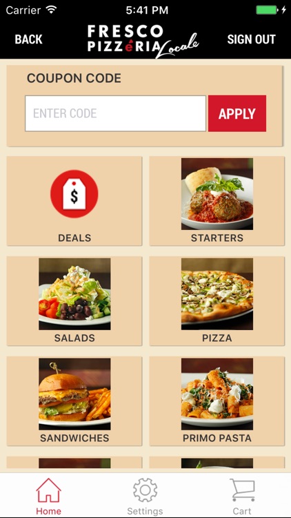 Fresco Pizzeria Locale