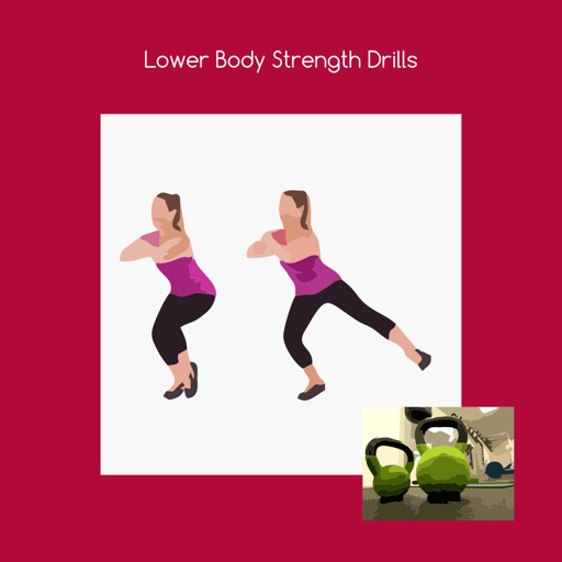 Lower body strength drills icon