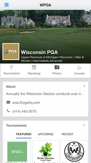 WPGA - Wisconsin PGA