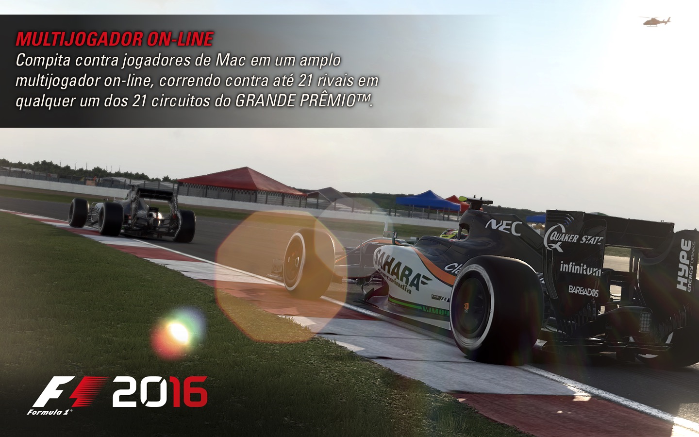 Screenshot do app F1™ 2016