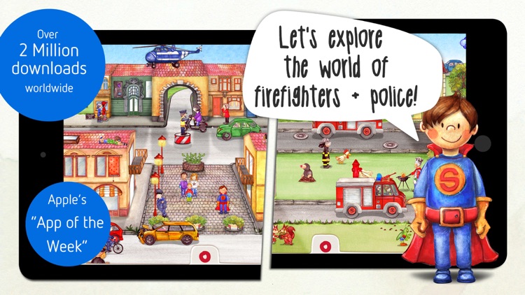 Tiny Firefighters: Police & Firefighters for Kids screenshot-0