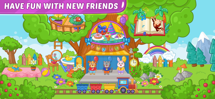 Game for kids 3 year olds