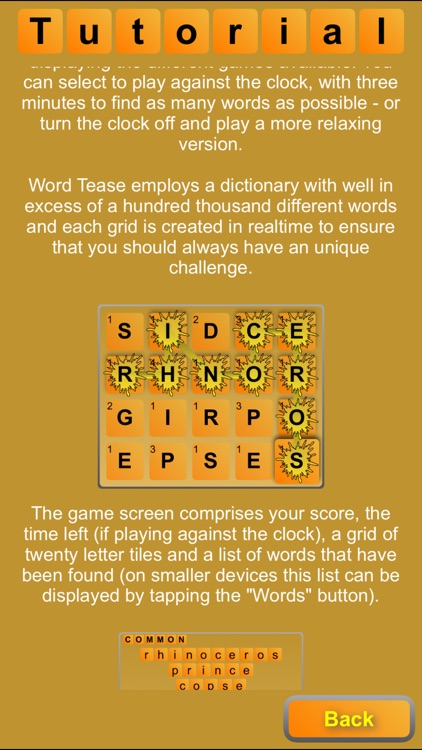 Word Tease Lite screenshot-4