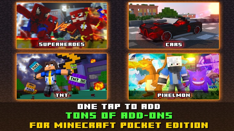 New Addons for Minecraft PE Pocket Edition & Maps