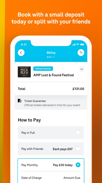 Festicket operated by Lyte screenshot-7