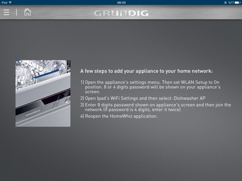 Grundig HomeWhiz – 1st Generation for iPad screenshot 3