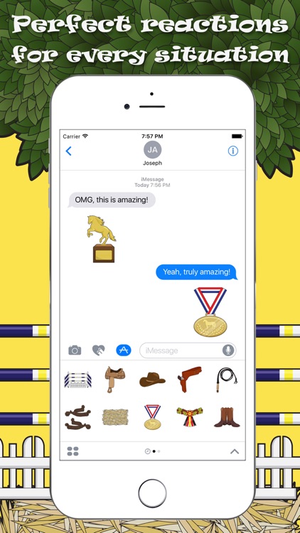 HORSEmoji - Horse Riding Emoji & Stickers #Stimoji
