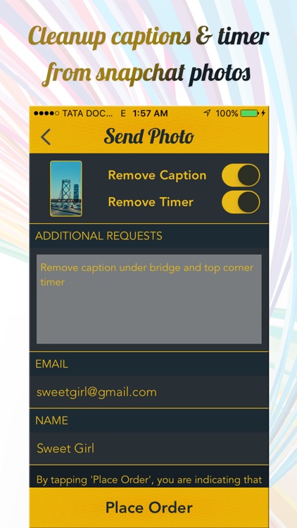 Clean Caption for Photos screenshot-4