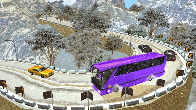 Snow Bus Hill Driving Real Offroad Simul