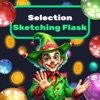 Selection Sketching Flask