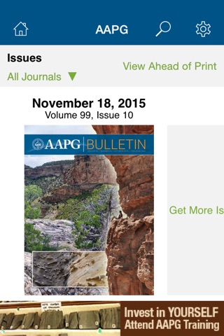 AAPG Publications screenshot 2