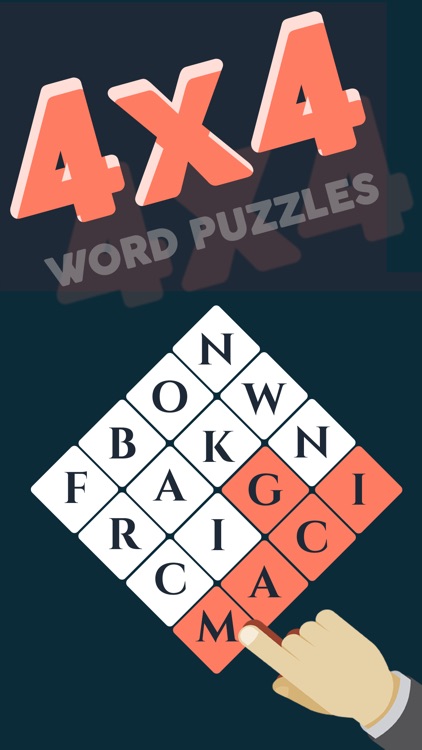 4x4 Spelling Puzzles-Find hidden words in a grid!