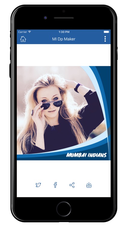 Support IPL MI Team DP Maker screenshot-4