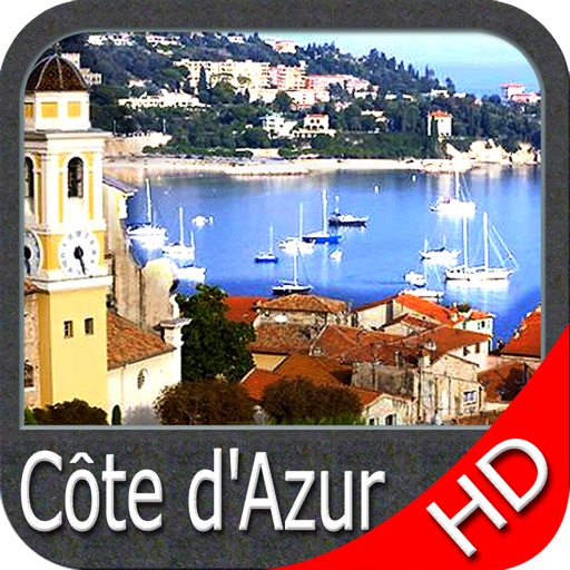 Boating French Riviera GPS HD nautical map fishing