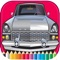 Car Cassic coloring book for kids