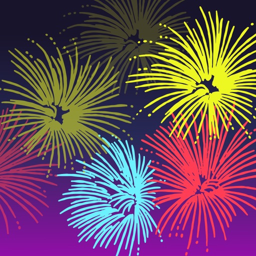 Night Fireworks 2017 iOS App