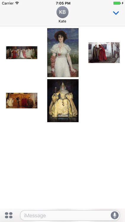 Edwin Austin Abbey Artworks Stickers