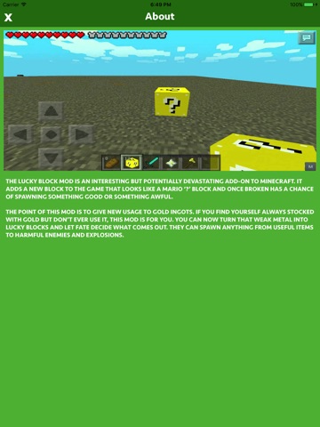 Lucky Block Mod & Addon Guide for Minecraft PC screenshot 2