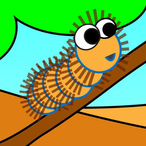 Fuzzy Little Caterpillar FREE iOS App