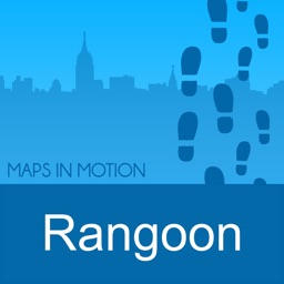 Rangoon on Foot: Offline Map
