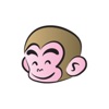 Monkey Face stickers by wenpei