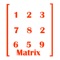 Icon Multi dimention Matrix Calculator