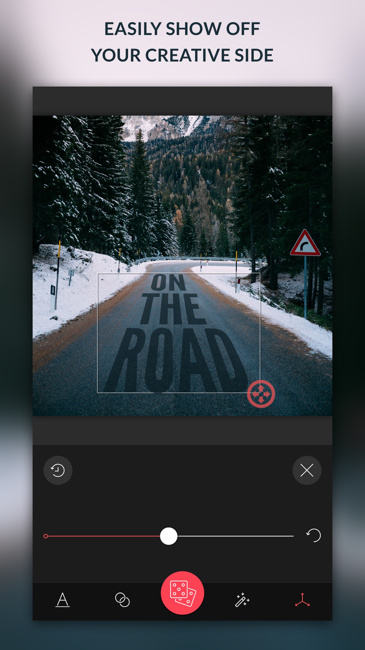Screenshot do app TypiMage - Typography Editor