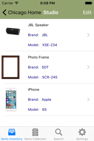 My Stuff - Home Inventory - náhled