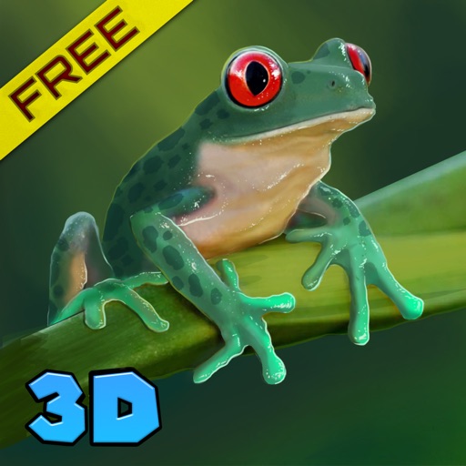 Tropical Frog Survival Simulator 3D Icon